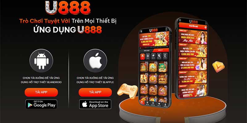 Hướng dẫn tải app U888